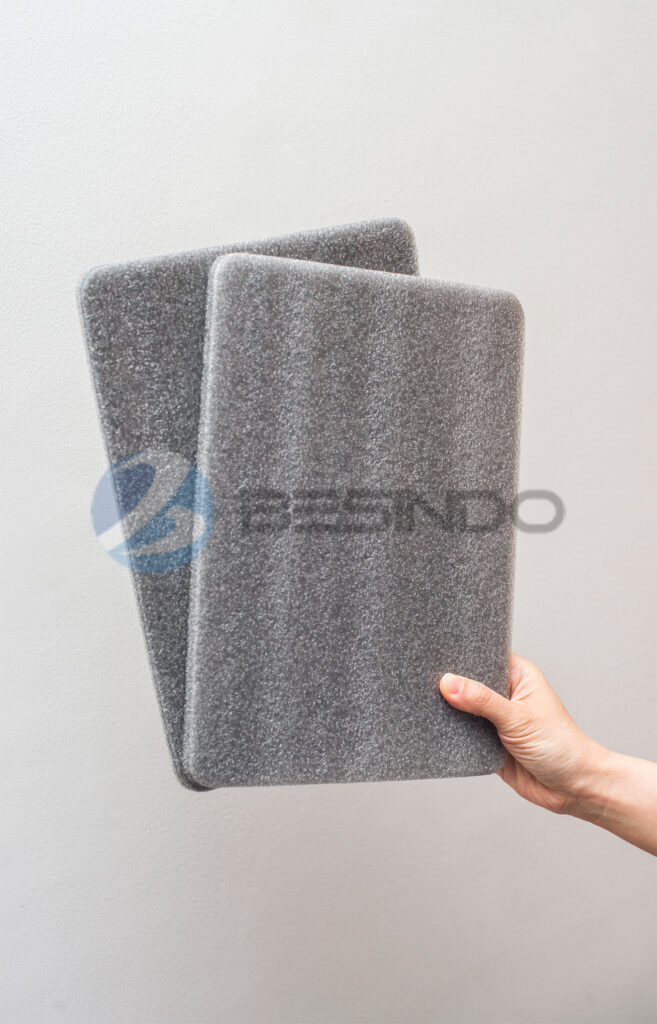pe foam cuttting